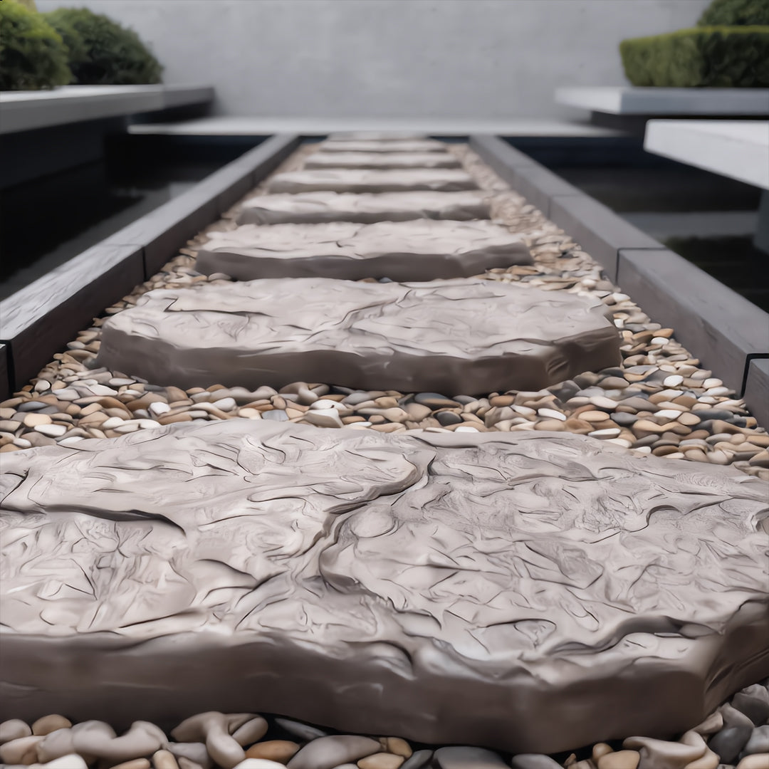 GlowPath Solar-Powered LED Stepping Stones