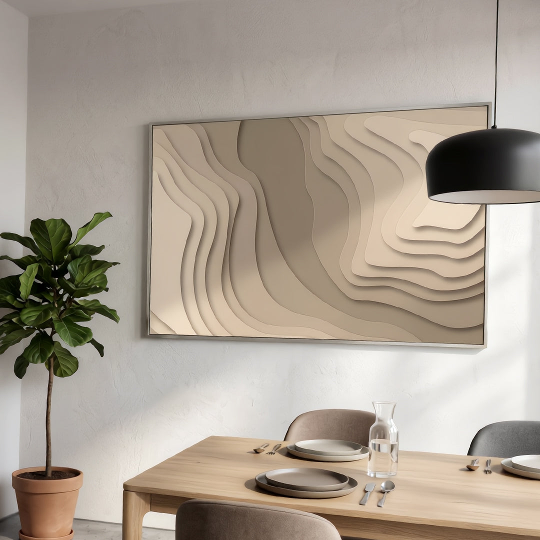 Terra Strata 3D Layered Topographic Wall Art